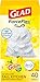 Glad OdorShield Tall Kitchen Drawstring Lemon Trash Bags, 13 Gallon, 40 Count