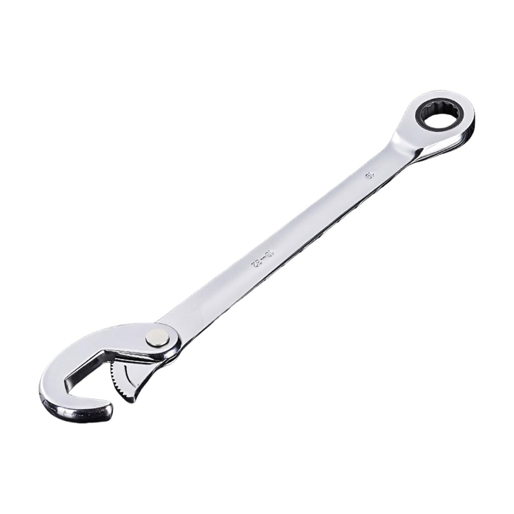 Llave de trinquete para mantenimiento automotriz y reparaciones en el garaje de casa