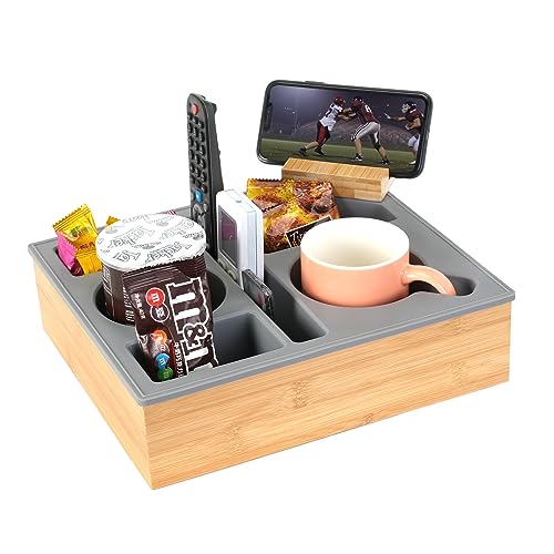 Hitseon Couch Cup Holder Tray