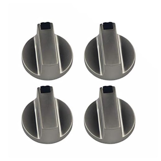 OFKPO 4 Pcs Botones Universal de Interruptor de la Cocina de Gas para Mayoría Las Horno, Cocina, Estufa de Gas,6mm