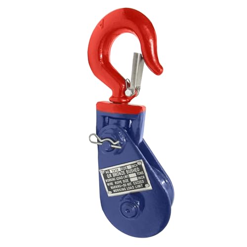 15 Ton Snatch Block with Hook and 8