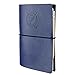 Archerest Golf Scorecard Book with Pencil, Waterproof Leather Golf Scorecard Notebook Log Journal Holder with Pages for Men Golfers, Sports and Outdoor Club Accessories, Blue