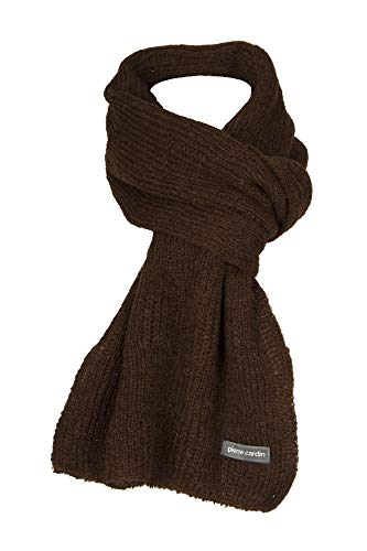 Scarf woman PIERRE CARDIN item PC001 made in ITALY - cm.170 x 30, 19 Marrone, UNICA - ONE SIZE
