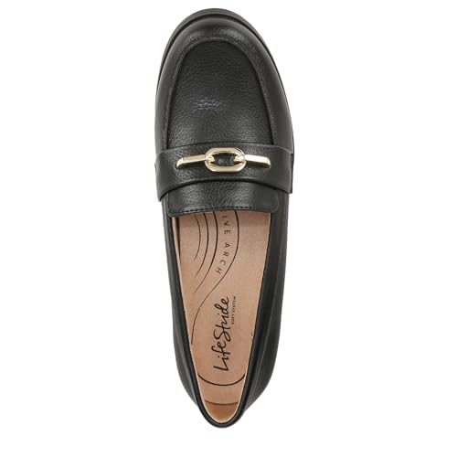 LifeStride Womens Sonoma Flat Loafer, Black Patent, 8 Wide by LifeStride - Image 5