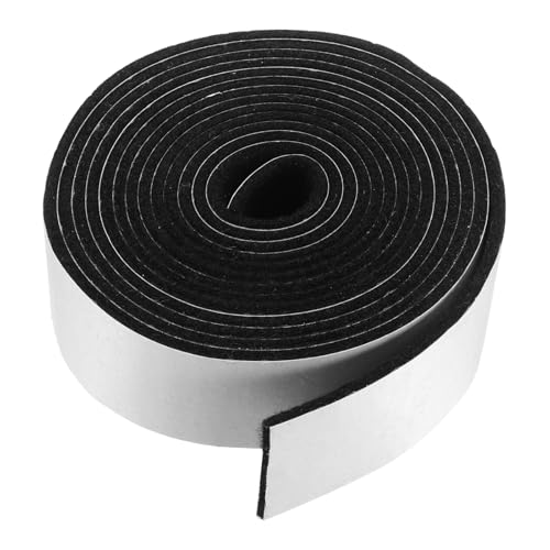 QUARKZMAN Sellador de Junta para ahumador 10FT 1-2/5 x 1/8 Cinta de Junta para Parrilla de Alta Temperatura para Parrilla de Alta Temperatura Cinta de Junta para ahumador de BBQ Cinta