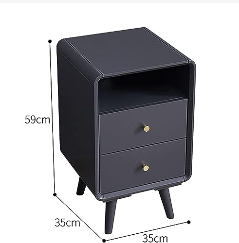 Table de chevet en bois compacte JATIBOSH pour optimiser les petits espaces - 3