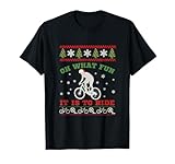 Photo Gallery mountain bike rider, oh what fun christmas brutto maglione regalo maglietta Photo Gallery mountain bike rider, oh what fun christmas brutto maglione regalo maglietta