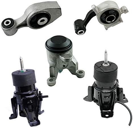 K2623 Fits Feb 2013-2013 Infiniti JX35 3.5L FWD Engine Motor Mount Set 5pc : A4355HY, A4365HY, A4371HY, A7386, A7381
