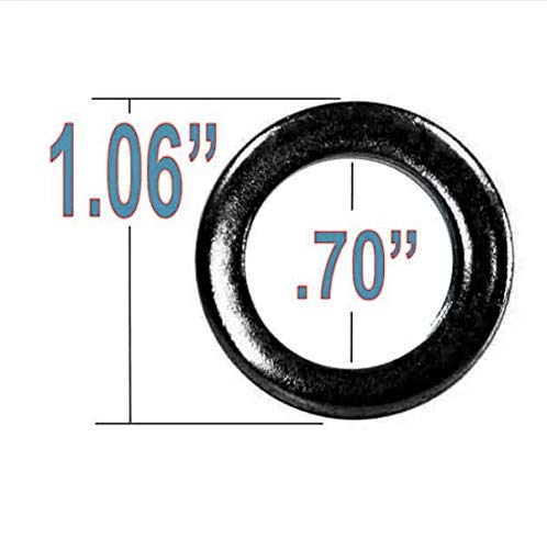 Image of Cragar Standard Mag Lug Nut 7 /16 inch-20 Black with Black Standard Washer Set of 20 Pcs