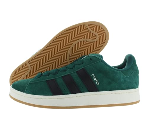 Image of adidas Campus 00s Mens Shoes Size 10, Color: Collegiate Green /Core Black /Off White-Green
