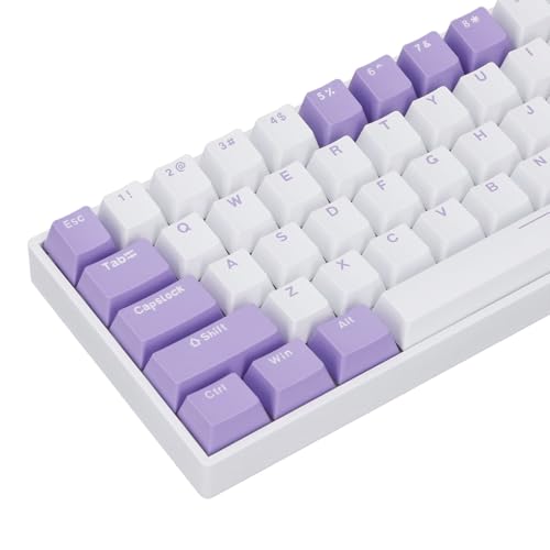 Teclado gamer XUMIUZIYt2uhm4ny83 QWERTY Bluetooth USB-C miniatura 5