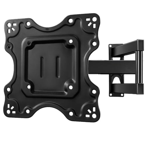Image of SM1 Full Motion Movable TV Wall Mount Stand for 24 to 42 Inch LED /LCD /Smart TVs | Adjustable Arm 40mm-360mm | Heavy Duty Wall Bracket | Max Load 20 Kg | VESA Up to 200x200