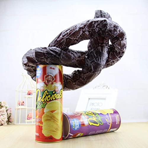 Image of AGC Fake Potato Chips Fake Snake Prank Joke Novelty Toy for Your Loved Ones to Make Them April Fool Jokes Halloween Party Decoration in A Can Gag Gift Prank (Large Size) (Pack of 1)