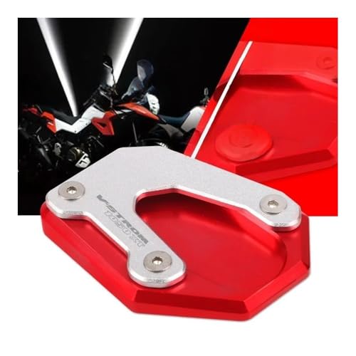 Plaque support béquille latérale V-Strom 1050 finition haut de gamme