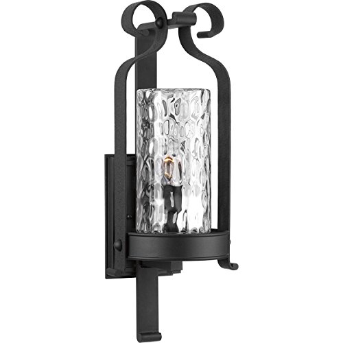 Progress Lighting P560075-031 Hermosa Wall Lantern, Black