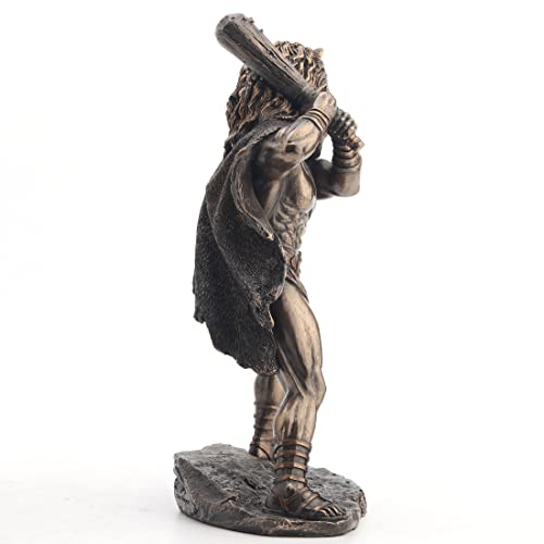 Estatua Polystone The Triumph of Hercules 10 in Bronce miniatura 4