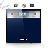 SVYHUOK Talking Body Weight Bathroom Scales,Digital Body 400LB Capacity, Large Glass Ultra Slim...