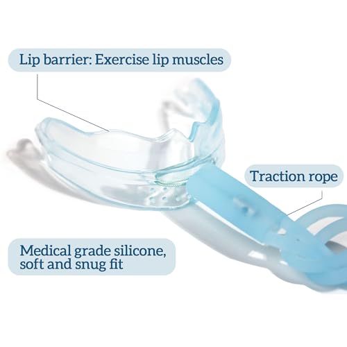 LONGMED Exercitador facial, treinador de lábios, silicone para levantamento de rosto e lábios, ferra