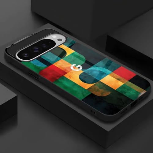 Image of MILLION CASES Chromatic Blocks Spectra Case for Google Pixel 8a, Google Pixel 8a Back Cover Case(2024) - PC