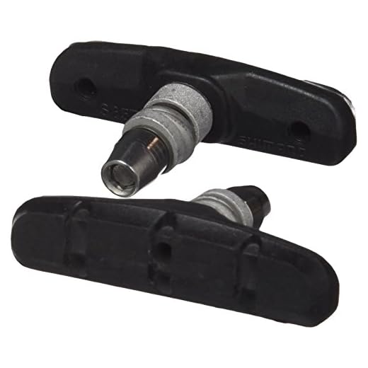 Shimano S65T Bremsschuh Schwarz Einheitsgröße