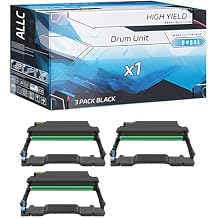 ALLC Compatible for Huawei x1 Drum Unit Work for Huawei pix Lab X1 Printers, with Chip, High Yield 15000 Pages, Clear Printing 3 Pack Black