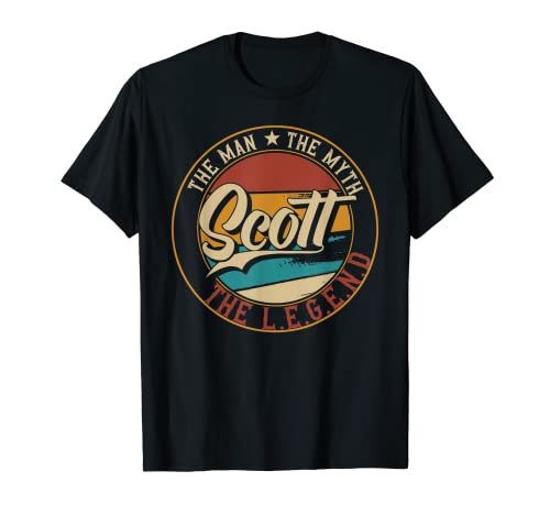 Mens Scott The Man, the Myth, the Legend T-Shirt