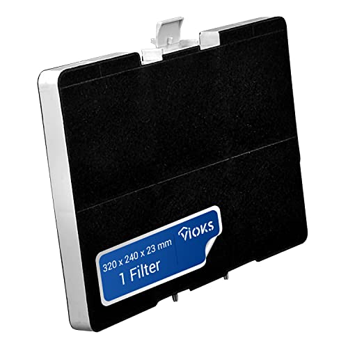 Filtre à charbon actif pour hotte aspirante Bosch 11026771 DHZ5346 Neff Z5102X1 Siemens LZ53451 Balay Constructa Junker Filtre pour hotte aspirante