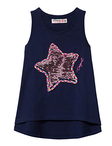 Desigual Girl Knit T-Shirt Straps (TS_poolie)