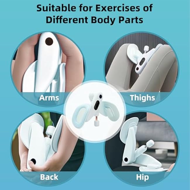 Thigh Hip Trainer Kegel Exerciser 36 LB, Leg and Inner Thigh Strength Exercise Equipment, Hip Shaper Trainer Machine£¬Blue