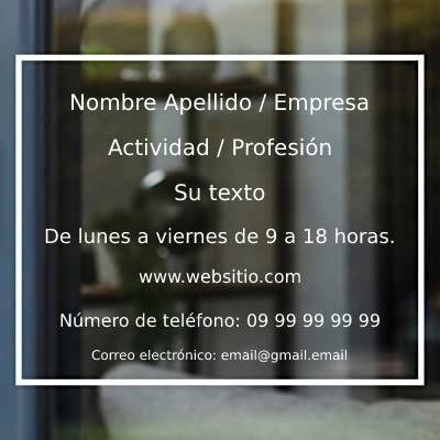Utscheid   Adhesivo decorativo para vitrina (profesional, adhesivo)