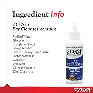 Zymox Ear Cleanser With Bio-Active Enzymes, 4 oz. Zymox Ear Cleanser With Bio Active Enzymes 4 oz