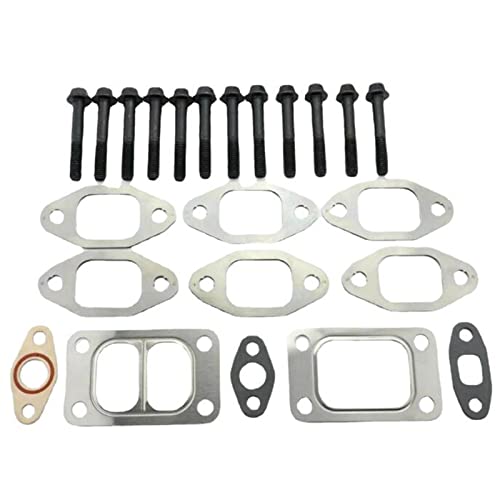 Hconcet Exhaust Manifold Gaskets, Stud & Nut kit 5266422