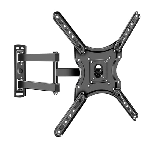 DAYONG Full Motion TV Wall Mount for Most 14-60 Inch TVs, Single Stud Articulating TV Mount Bracket with Swivel, Tilting, Extension, Max VESA 400x400mm, Holds Up to 25 kg (style 1)