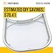 PartsBroz 5231EL1003B Dryer Lint Filter for LG Dryer Lint Filter Replacement, Kenmore Lint Trap Replacement Screen Vent Parts for 5231EL1002E PS3527578 AP4440606 DLE2101W DLEX2650W DLE2250W DLE2516W