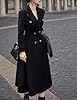IDEALSANXUN Long Wool Coat for Women 2025 Fall Win... #2