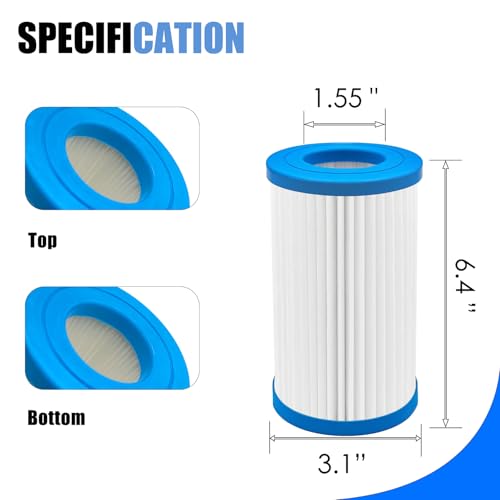 Image of Micron Filter Replacement works with Marineland Magnum and HOT Magnum Canisters, replaces PA0140, Water Polishing Filter Cartridge for Freshwater and Saltwater Tanks - 2 Pack