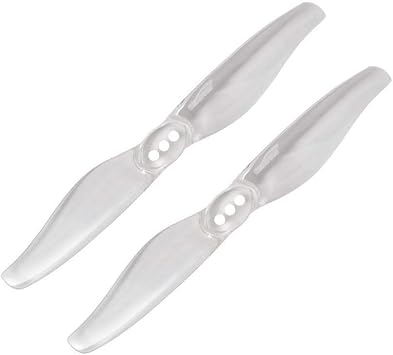 Gemfan Hurricane 3018 Durable 2-Blade Propeller 1.5/2mm Shaft - Set of 8 - 1.5mm - Clear