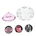 Ipetboom Nail Art Crystal Mixing Cup with Lid Dappen Dish for Liquid Powder Portable Nail Art Tool for Professionals and Home Use for Mixing and Powder