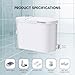 Aquamatix Silencio 3 Broyeur Sanitaire 400W Pompe de Relevage 145L/min Distance de pompage verticale de 8 m avec 3 entrées pour les toilettes, l'évier et la machine à laver
