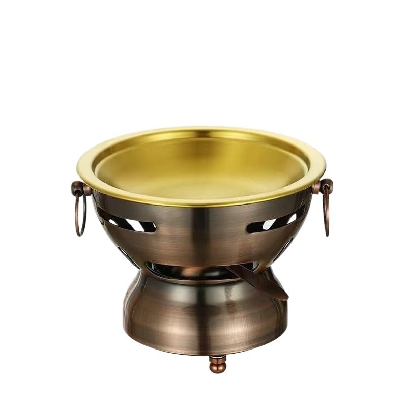 Olla caliente pequeña for acampar, for una sola persona, pequeña buffetera