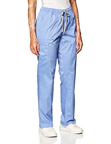 Image of WINK WonderWORK Women's Straight Leg Cargo Scrub Pant