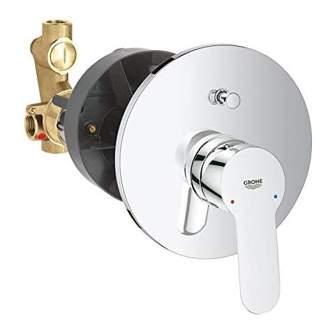 GROHE Bauedge Chrome Bath/Shower Mixer Cover