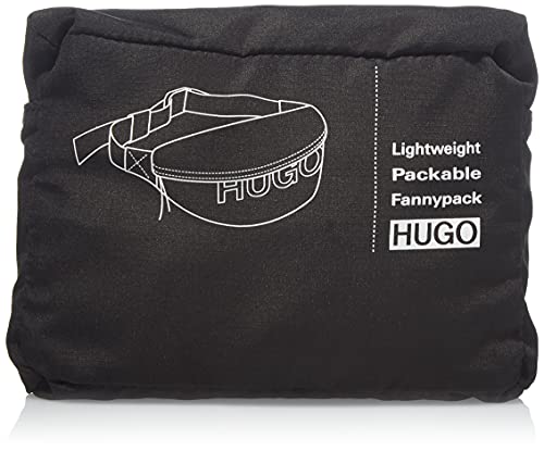 HUGO Reborn Bumbag, Borsa a Tracolla Donna, Nero3
