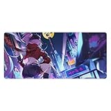 崩壊：スターレイル 乱破 ゲーミングマウスパッド サイズ 非スリップ加工 キャラクターイラスト印刷 滑り止め 大型マウスパッド