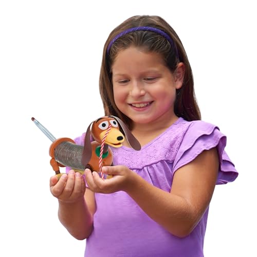 retro 435-inch slinky dog jr the original classic walking spring toy vintage fidget toy kids toys for ages 18 month by just play