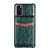 Produktbild für iPhone 12 Mini Hülle Flip Lederhülle, iPhone 12 Mini Handyhülle Book PU Leder Tasche Case mit Kartenfach und Magnet Ständer Schutzhülle Handytasche für iPhone 12 Mini Grün