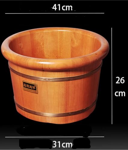 Barril de madera para spa de pies y pedicure miniatura 2