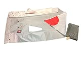 laser vela nuovo prezzo Il ventoz laser Radial vela (5,7 M2) è di colore bianco con macchie rosse (vedi foto) agli angoli. Questa tenda è realizzata in Dacron (4.0 Superclocket ruise Conten Immisione) e fornito piegato sacca Wind cordino, vela e doghe.