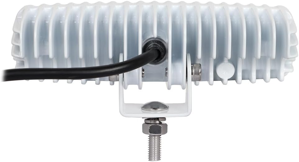 EXZEIT Led Boat Lights with Wiring, 2pc 72W Deck/Dock Marine Lights 4000LMS 150°Flood Light, 6.3inch, 12/24 V Led Light Bar