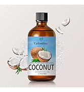 Vailontiss Coconut Oil - Carrier Oil for Hair Growth,Relaxing Massage and Body Oil, Pure Non-Grea...
